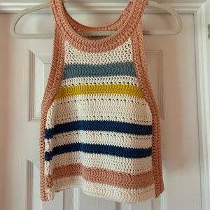 BCBG Size S Cropped Knit Tank